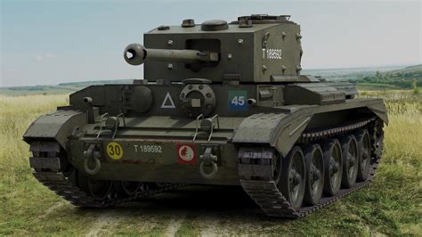 3d british cromwell tank