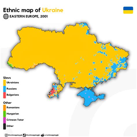 Ethnic Makeup Of Ukraine Map | Makeupview.co