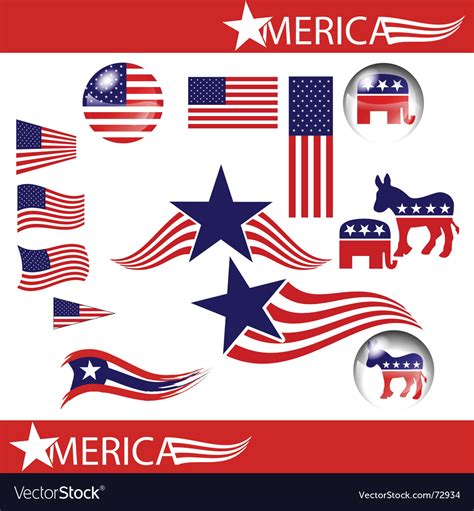 America Royalty Free Vector Image - VectorStock