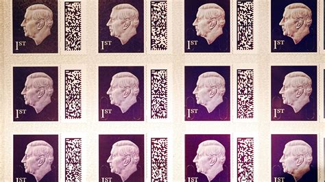 New stamps featuring King Charles's profile go on sale | UK News | Sky News