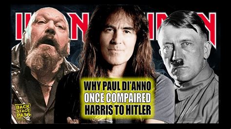 💀Ex-IRON MAIDEN Singer PAUL DI'ANNO Explains Why He Once Compared STEVE ...