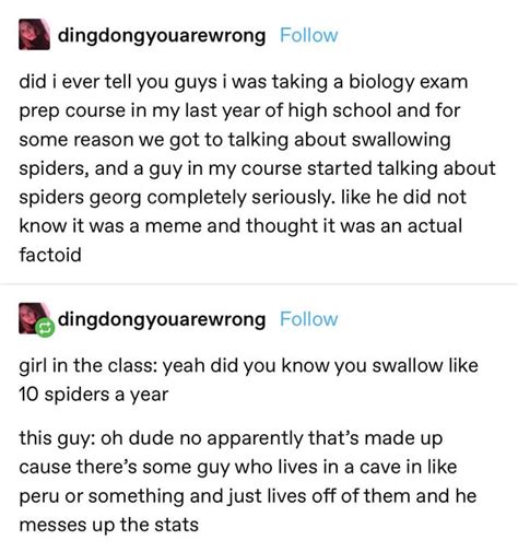 More spiders georg : r/tumblr