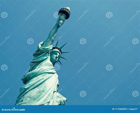 Statue of liberty closeup stock image. Image of travel - 117264939