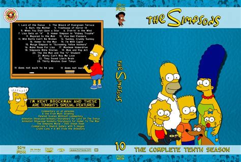 The Simpsons Season 10 - TV DVD Custom Covers - 7409The Simpsons Season ...