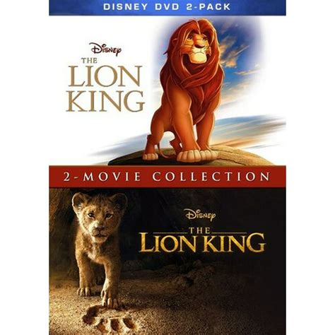 The Lion King (1994) / The Lion King (2019): 2-Movie Collection (DVD ...