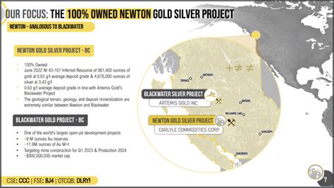 Carlyle Commodities: Advancing The Newton Gold Project In Central BC ...