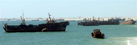 Largest Ship Graveyard in the World: Nouadhibou, Mauritania