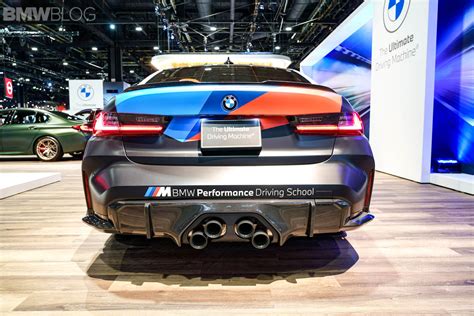 BMW M3 Shows Off its M Performance Exhaust at the 2022 Chicago Auto Show