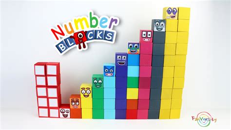 Numberblocks 11 20 Stackable Wooden Blocks FREE Worksheet | Etsy