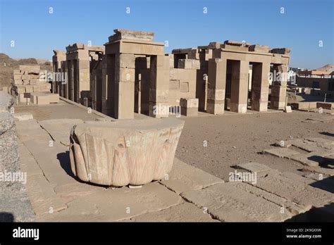 Satet temple on Elephantine island in Aswan, Egypt Stock Photo - Alamy