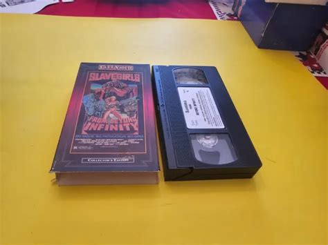 SLAVEGIRLS FROM BEYOND Infinity Vhs Horror Sci-fi Vintage Rare Urban ...