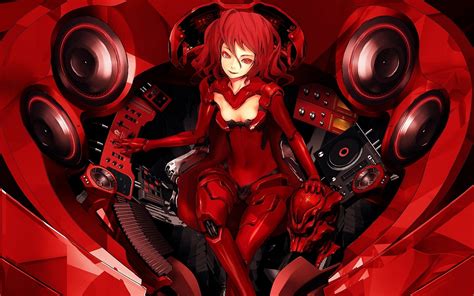 Beatless HD Wallpaper: Spirited Red Vibes