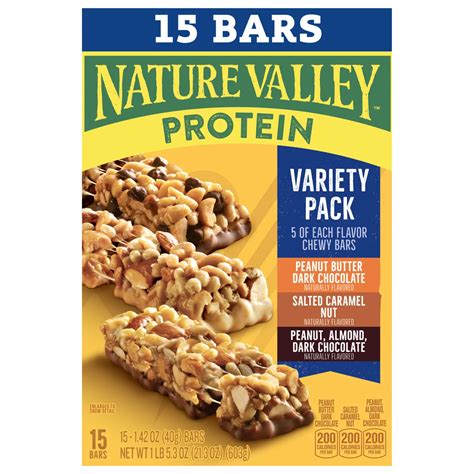 Nature Valley 10g Protein Chewy Bars - Variety Pack - Shop Granola ...