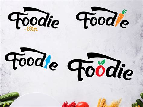 Foodie logo | ? logo, Foodies logo, Food logo design