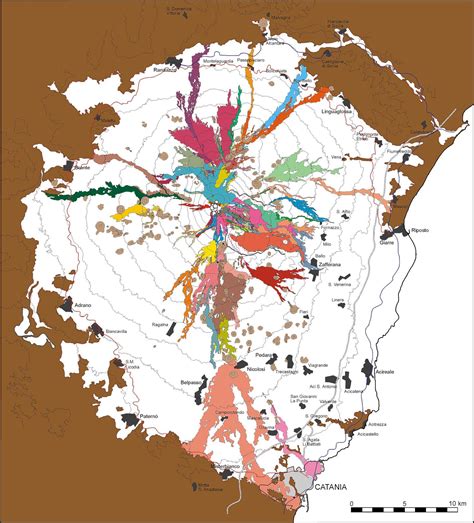 Maps of Etna