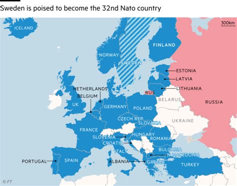 Sweden poised to strengthen Nato’s northern defences