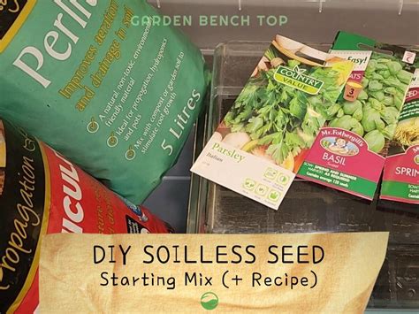 How to Make a Soilless Seed Starting Mix (+ Recipe and DIY Guide)