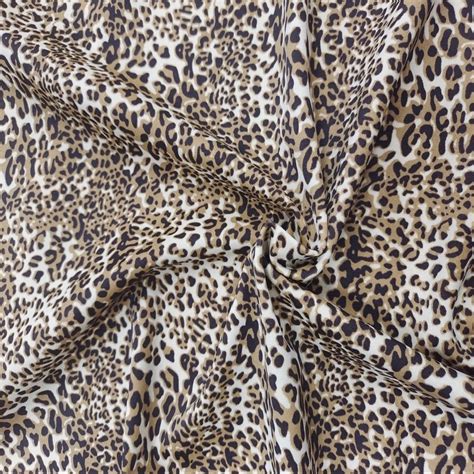 Leopard Print Fabric | spandex fabric, lycra material