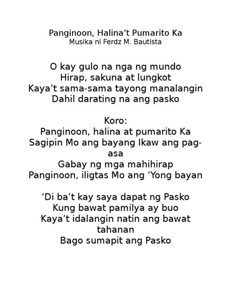 ang pipit lyrics - philippin news collections