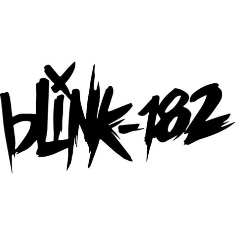 Blink-182 Band Logo Decal Sticker - BLINK-182-BAND-LOGO-DECAL