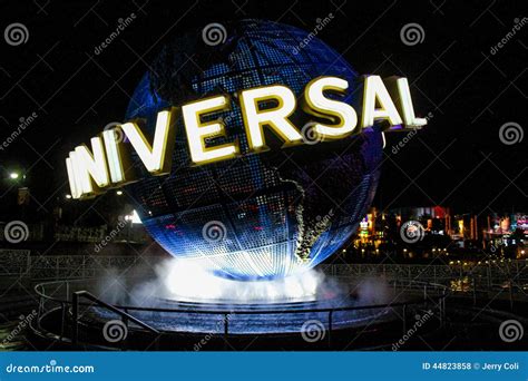 Universal Studios Globe, Orlando, FL Editorial Stock Photo - Image of ...