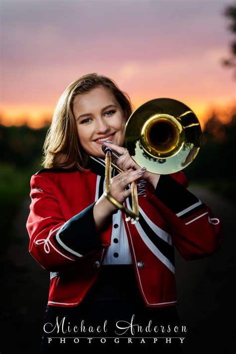 Sunset-photo-Centennial-High-School-Marching-Band-girl-trombone-player ...