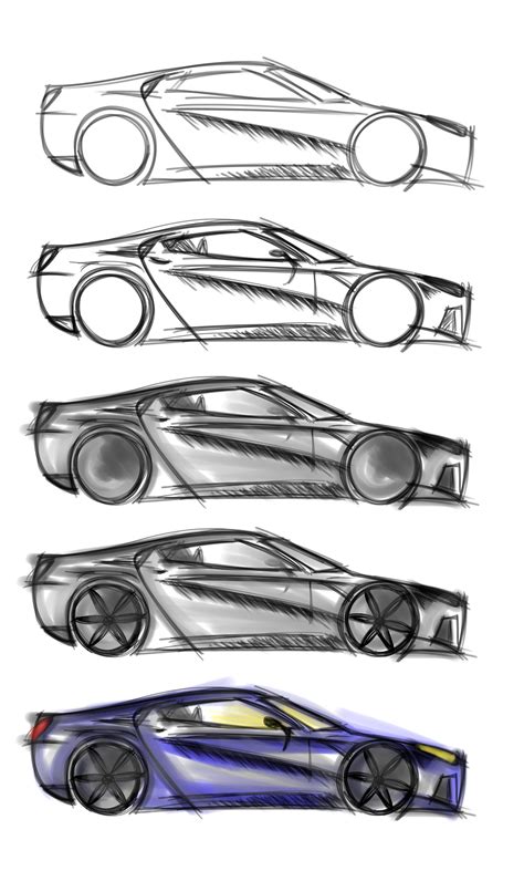 Cool Concept Cars Drawings