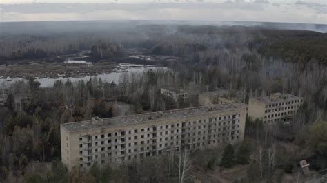 Chernobyl Wildfires Charred Forests, Arson Suspected - YouTube