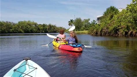 Kayaking Manatee Bay Park Ft. Myers Florida March 2021 - YouTube