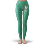 Dragon Ball Z Bulma Cute Charming Gorgeous Green Yoga Pants