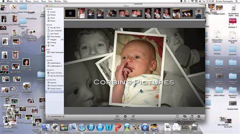 How To Make an iPhoto Slideshow - YouTube