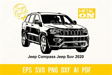 Jeep Compass Jeep Suv 2020 Car SVG | Photoshop Graphics ~ Creative Market