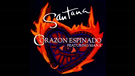 Santana - Corazon Espinado (feat. Mana) (Backing Track) - YouTube