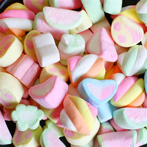 Top selling Mix Shape Chewy Marshmallow Candy In Bulk,China price supplier - 21food