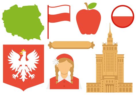 Poland Icons Vector 131869 Vector Art at Vecteezy