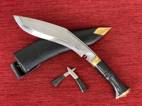 GENUINE NEPAL ARMY OFFICIAL KHUKURI KHUKRI KUKRI KUKURI KNIFE 9-INCH