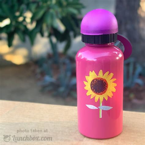 Sunflower Water Bottle | Lunchbox.com