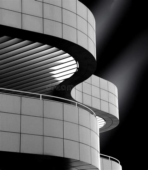 Amazing Modern Futuristic Architecture Design for a Cool Background or a Wallpaper Stock Photo ...