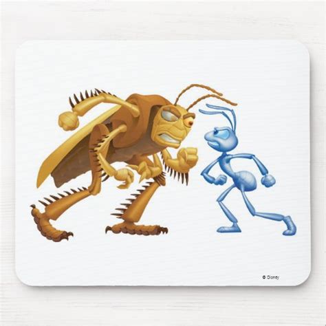 A Bug's Life's Flik and Hopper Disney Mouse Pad | Zazzle