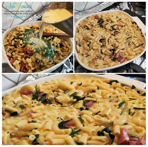 MACARONI CHEESE PIE – No Excuses!