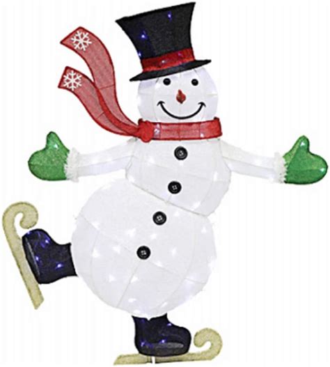 Ice Skating Outdoor Christmas Decorations - Christmas Countdown 2021