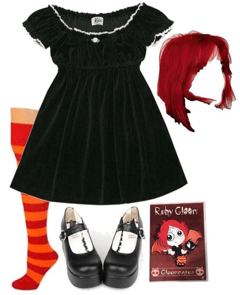 ruby gloom costume Outfit | ShopLook | Hot halloween outfits, Classy halloween costumes, Ruby gloom