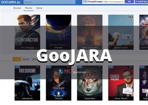 Goojara Alternatives: 8 Sites Like Goojara - Scholarly Open Access 2023