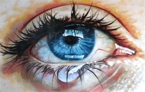 Thomas Saliot, 1968 | Figurative painter | Eye painting, Thomas saliot, Eye art