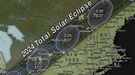 Worst places to see 2024 solar eclipse? Two spots in Upstate NY could ...