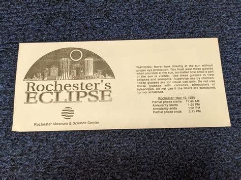 Blast From the Past - Rochester Total Solar Eclipse 2024