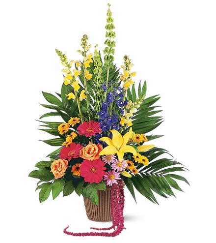 Celebration of Life Arrangement - Modern-Funeral-Flowers Catalog - Order Online and Save