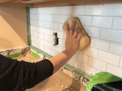 Never tiled before? Installing a subway tile kitchen backsplash is one of the easiest places to ...