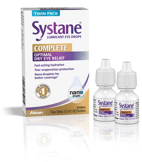 Buy Systane Complete Lubricant Eye Drops, 0.34 Fl Oz, 2 Count (Pack of 1) Online at desertcart UAE