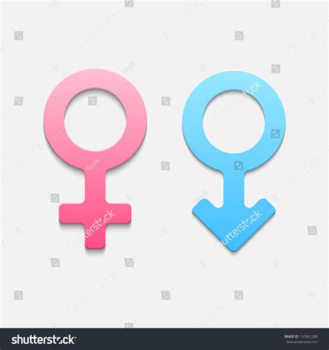 Mars Venus Symbols Vector Illustration Stock Vector (Royalty Free ...